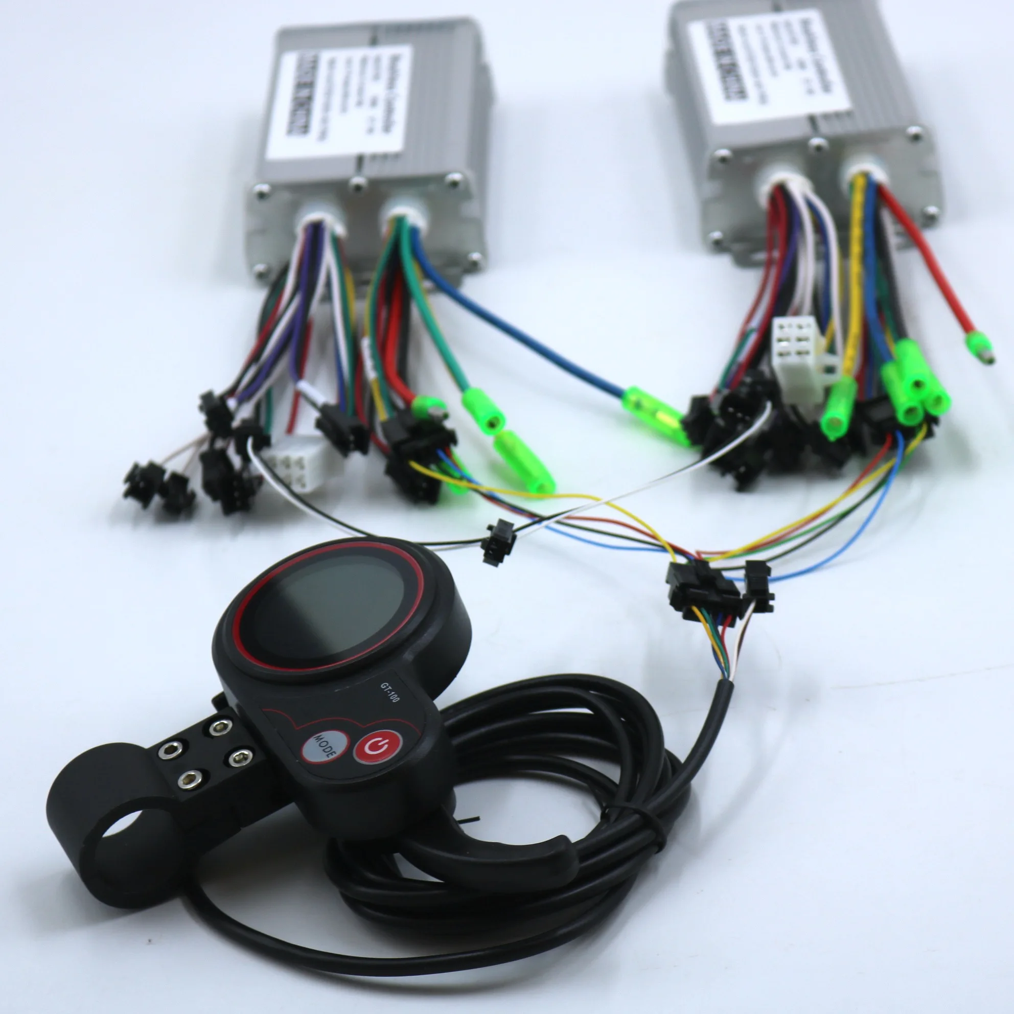  ̺ BLDC   Ʈѷ, 귯ø ǵ ̹ 2 , LCD ÷ 1  Ʈ, 36V, 48V, 350W