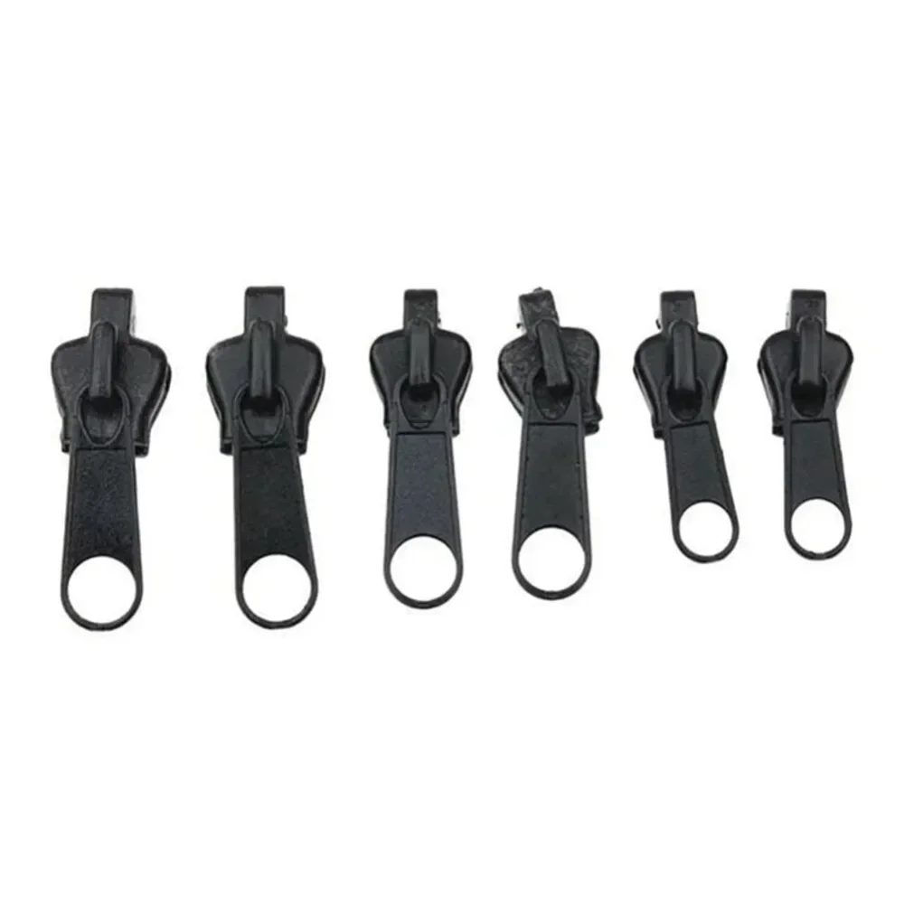 6pcs Instant Zipper Universal Instant Fix Zipper Repair Kit Replacement Zip Slider Teeth Rescue