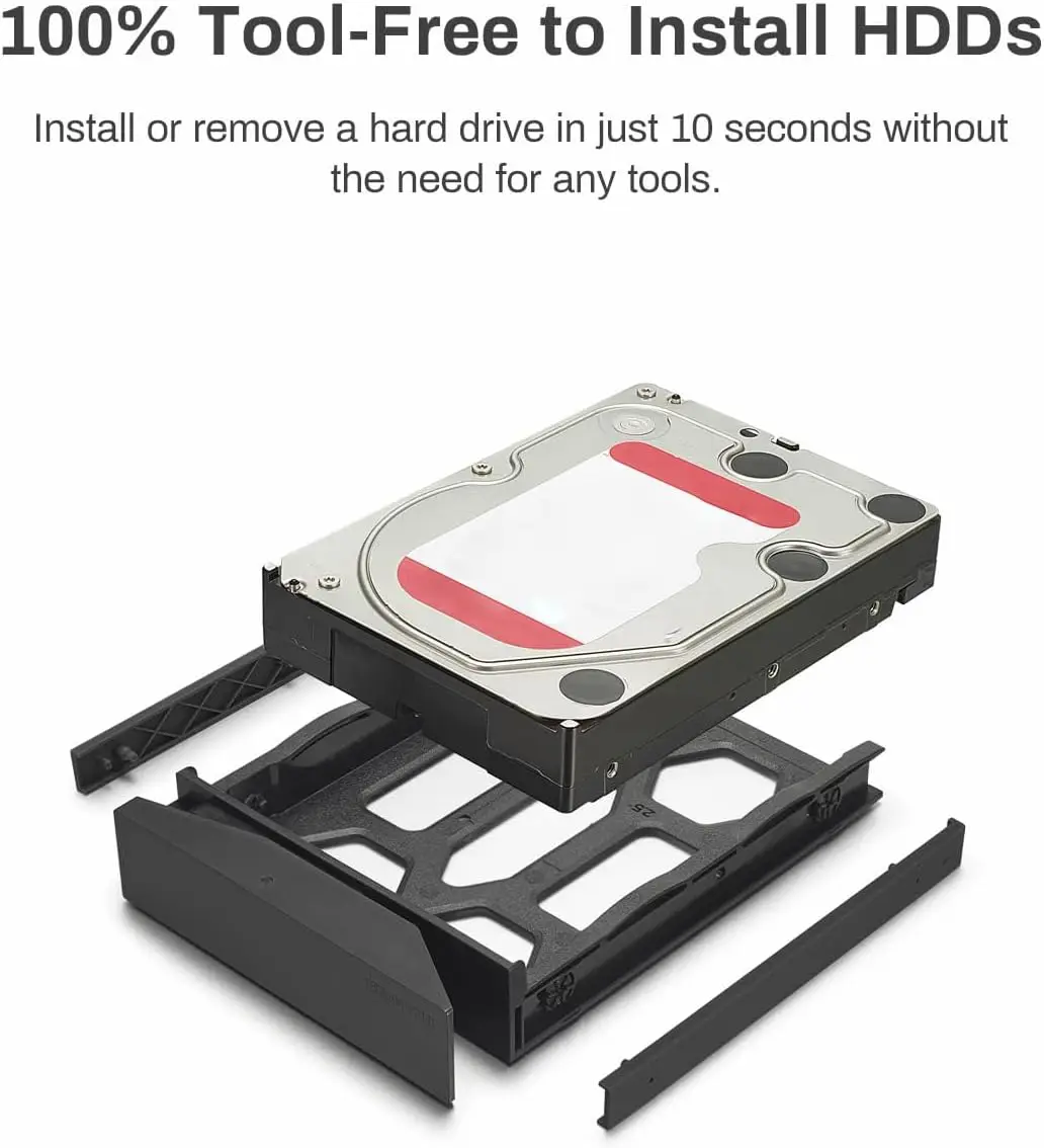 TERRAMASTER F4-424 NAS 스토리지 4베이 - N95 쿼드 코어 CPU, 8GB DDR5 RAM, 2.5GbE 포트 x 2, 네트워크 연결 스토리지 (디스크 미포함)