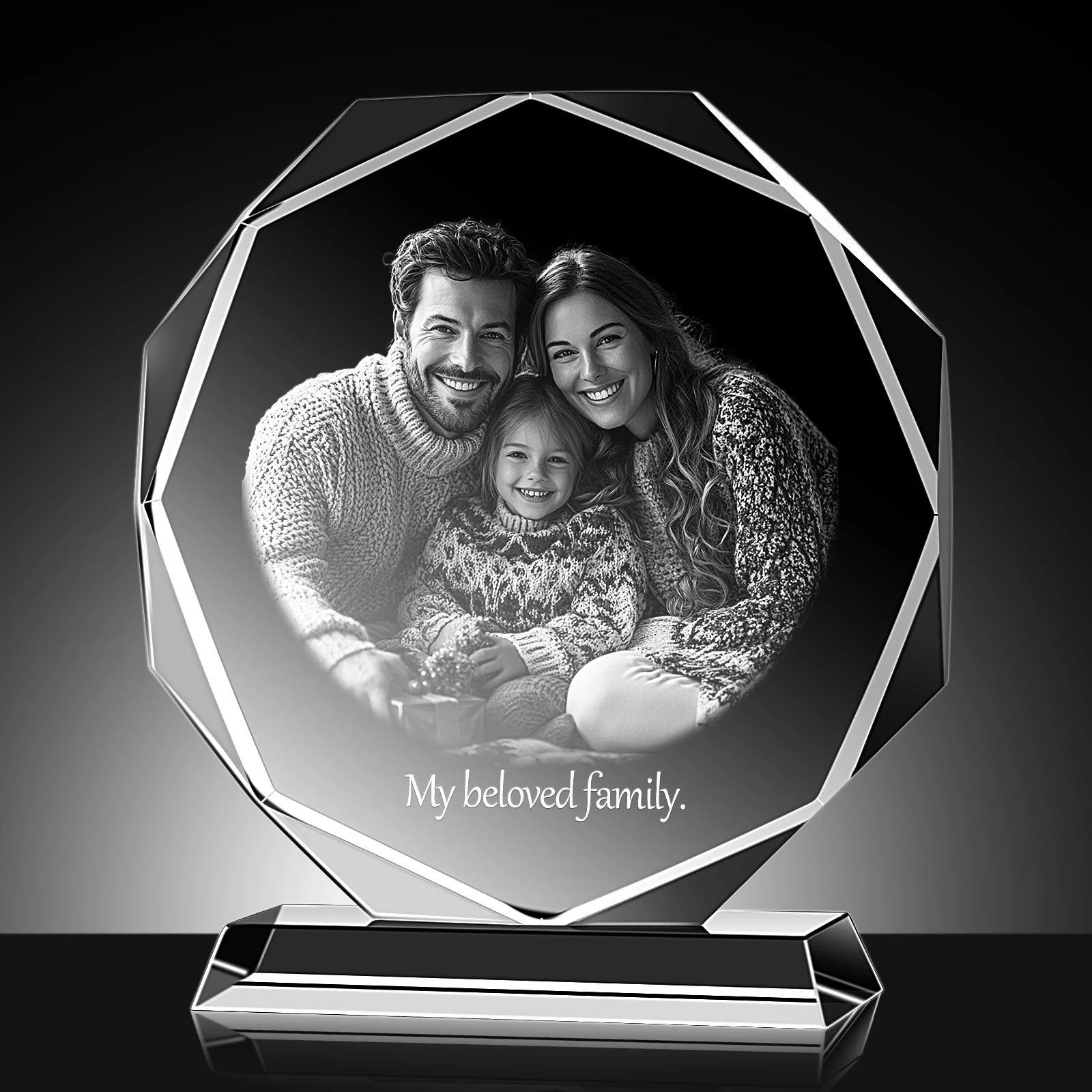 1PCS Free Customized Crystal Trophy  Decorative Golf Blank Crystal Trophy Children's Trophy Desktop Decoration 4
