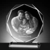 1PCS Free Customized Crystal Trophy  Decorative Golf Blank Crystal Trophy Children's Trophy Desktop Decoration 4