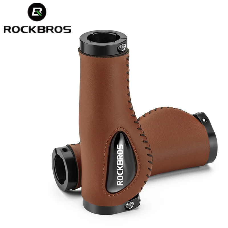 ROCKBROS Bike Grips Shock-absorbing Soft Liquid Silicone Handlebar