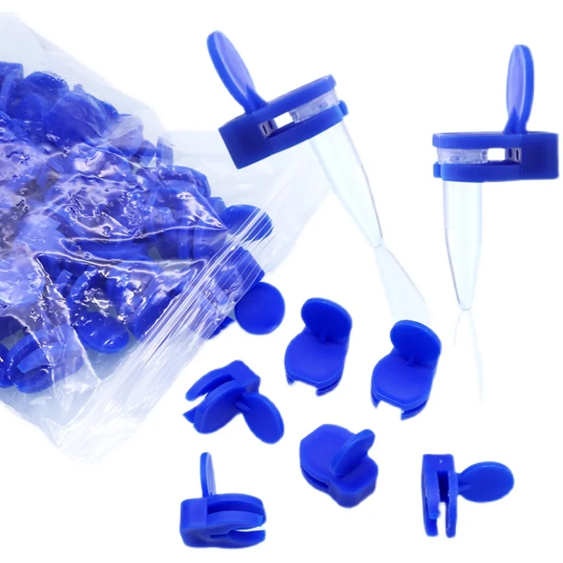 Centrifugal Tube Explosion Proof Clamp 0.5ml 1.5ml 2ml Plastic EP Tube Anti Boiling Laboratory Boiling Sample LAB