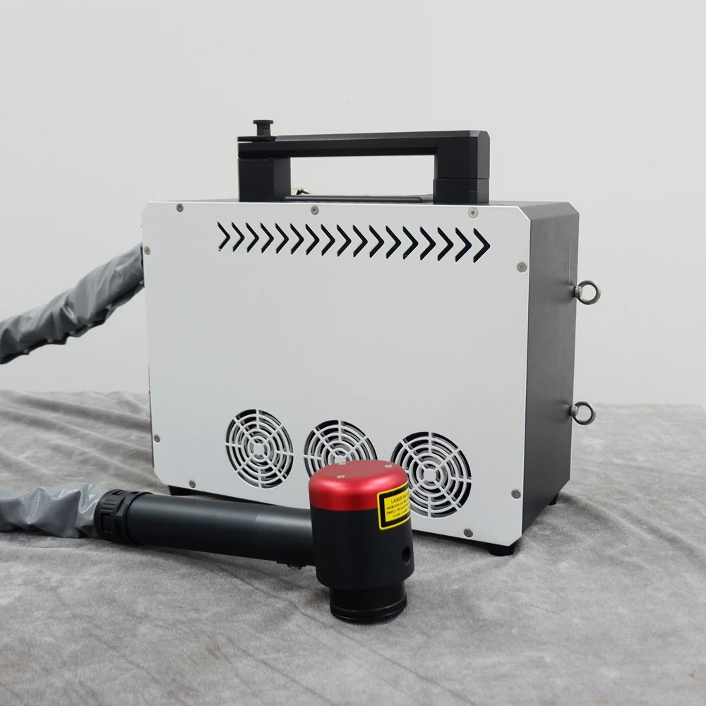 DMK 100W Pulse Laser Cleaning Machine Portable Laser Rust Removal