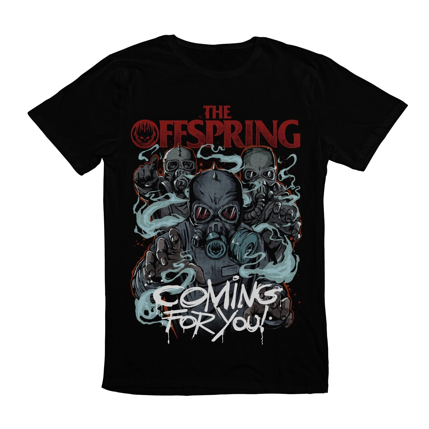 

Men Punk Band The Offspring Hazmat Rock N' Roll American Tee T-Shirt
