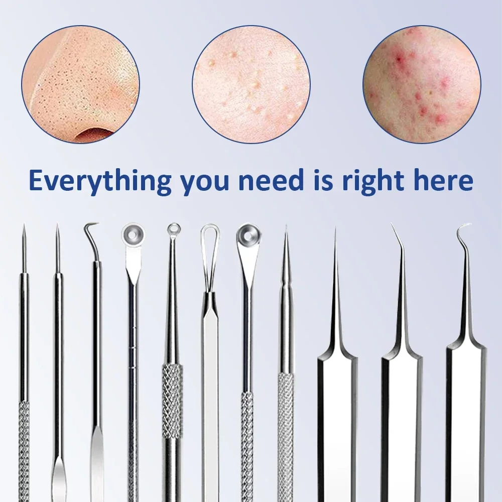 Professional Acne And Blackhead Removal Tool Kit For Face Care_voghion.com