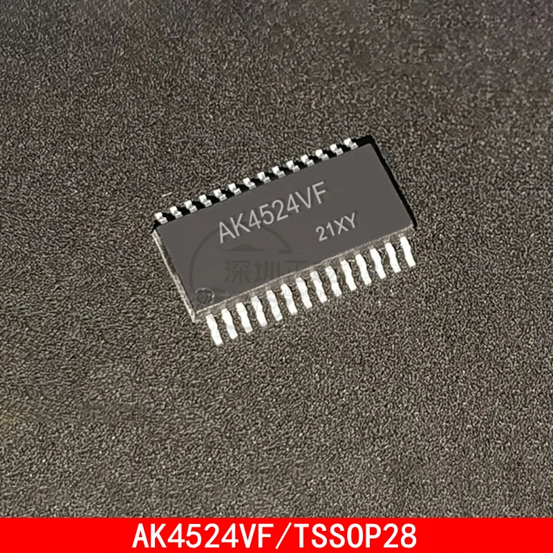 1-5PCS AK4524 AK4524VF TSSOP28 Dual-channel 24-bit ADC audio codec audio power amplifier chip new original ns4225 tssop24 chip 23w 2 dual channel audio power amplifier chip ic