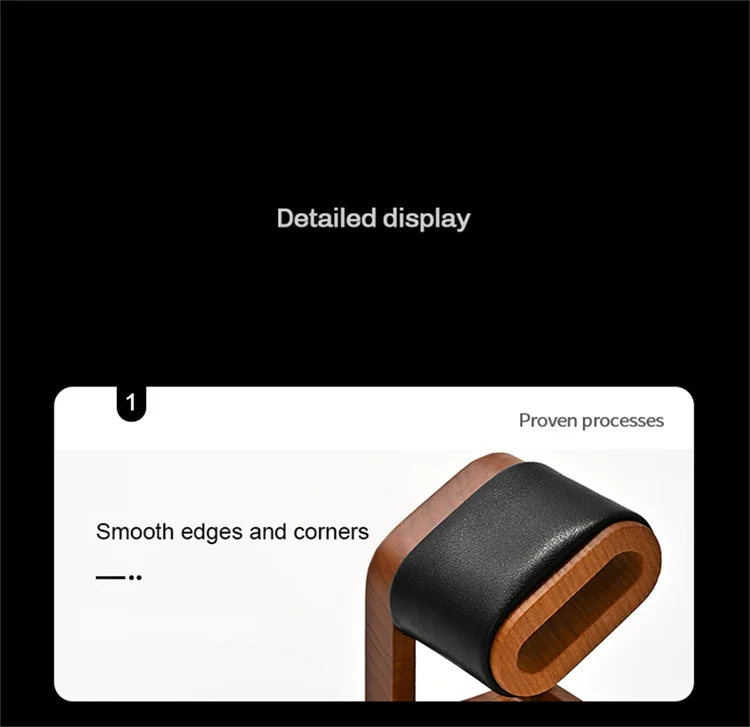 WoodTen Solid Wood Watches Display Stands Base Watch Necklace Bracelet Organizer Rack Bangle Scrunchie Headband Showcase Stands