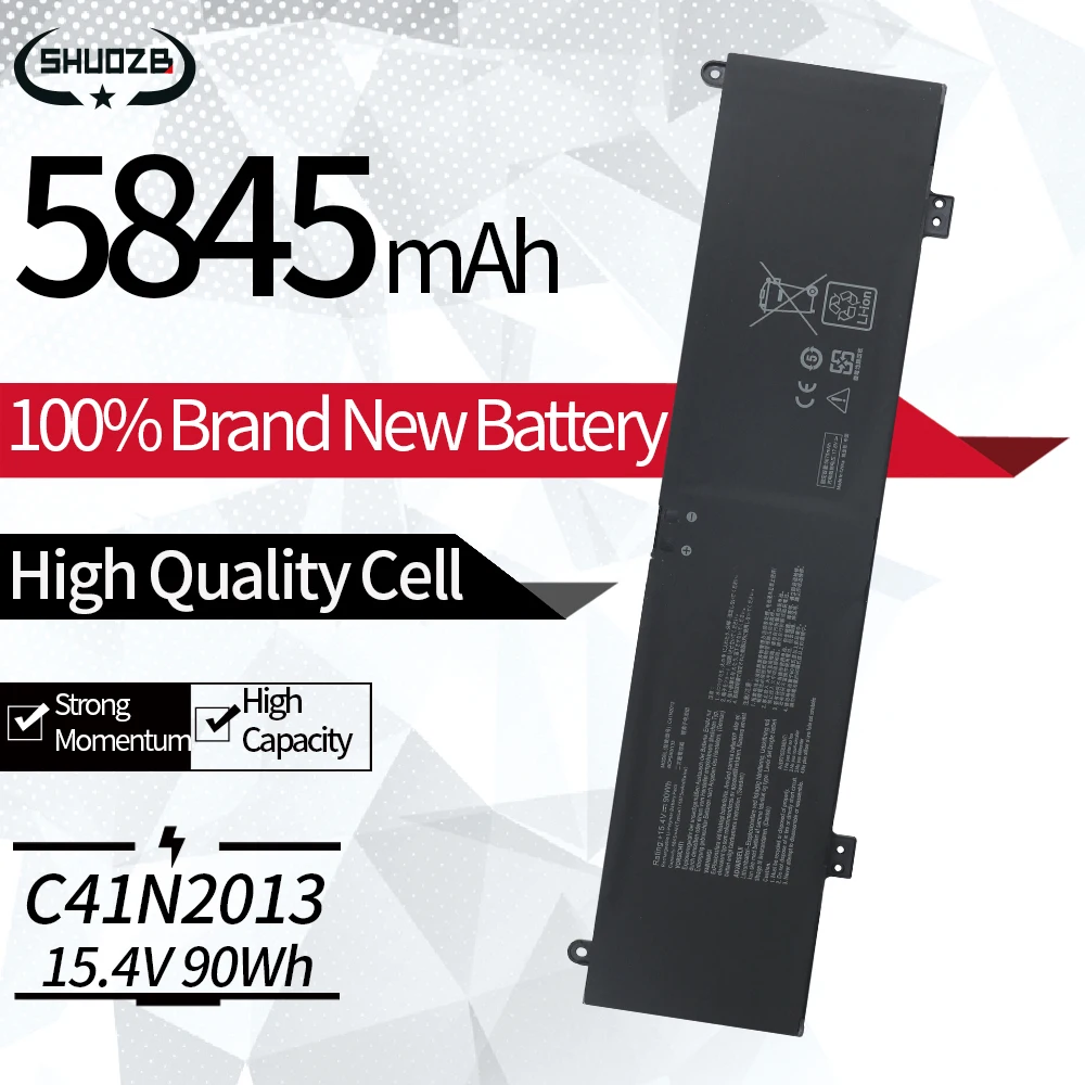 Bateria do Portátil para Asus Rog C41n2013 Strix G17 G15 G513qy Ga503qr G513im G513qr G713qm G733qs Ga503qm Gu603he Gu603hm H5600qm