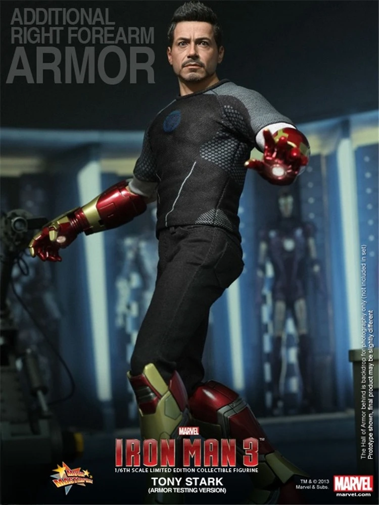 

Оригинальная модель Marvel 1/6, Железный человек 3, Тони 1/6 Mms191, версия отладки 2,0, передвижное украшение, коллекционные настольные игрушки