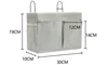 Dormitory storage bedside hanging basket student dormitory storage bag cotton fabric bedside storage storage hanging bag 6