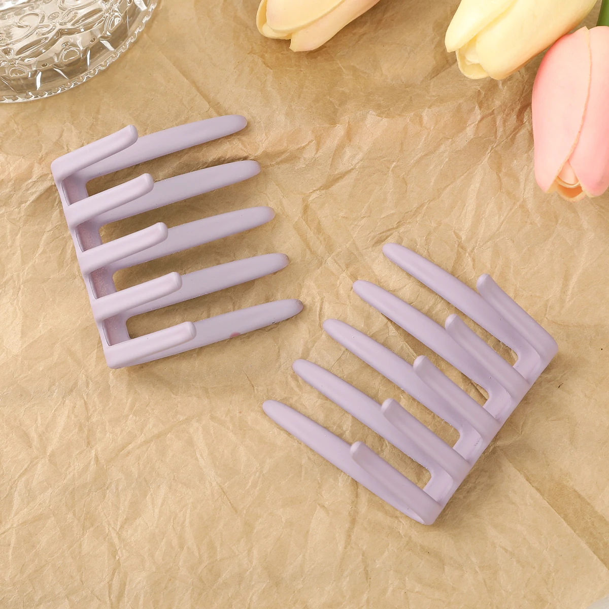 1 Pair Resin Comb Clip Hair For Ladies Female French Half-Tied Hairpin Red Black Holiday Hair Barrettes Women Lot Hair Clip