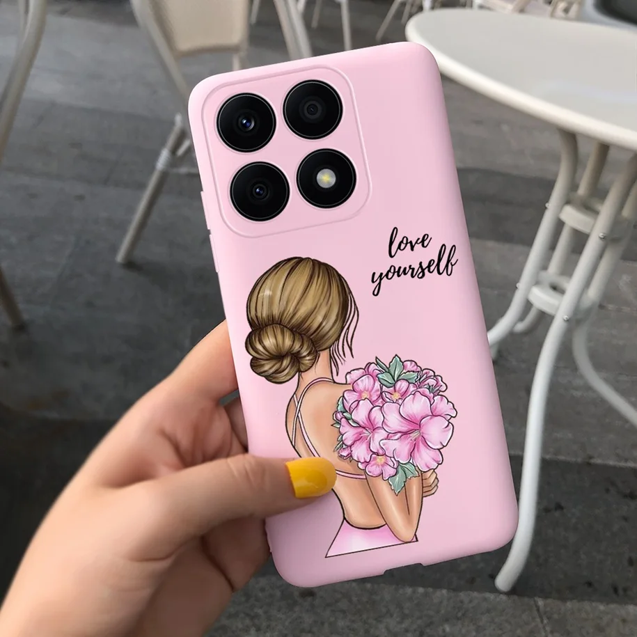 Daisy Flower Soft Silicone Phone Case Cover - Fashionable TPU Design