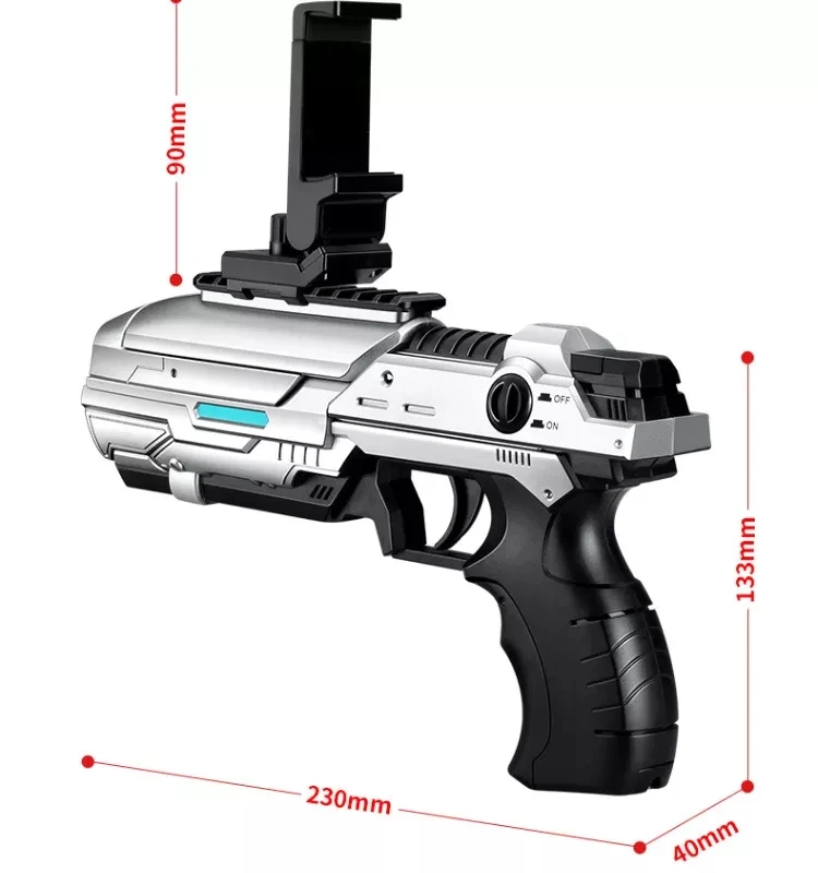 2022 New AR Game Gun Toys Mobile Phone Smart Bluetooth  APP Children's Toys Guns Model Plastic Toy Gun images - 6