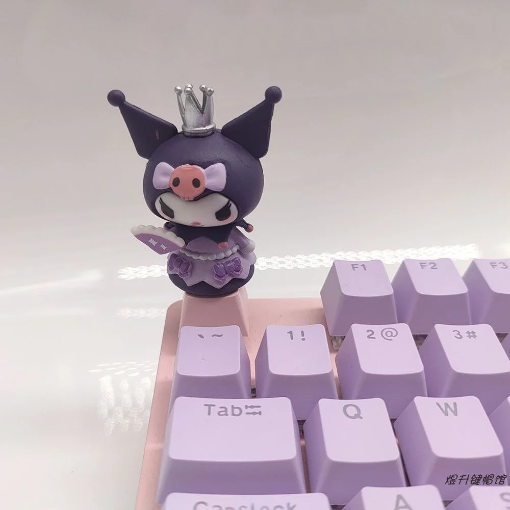 Sanrio Kuromi-カスタマイズされた3Dメカニカルキーボード