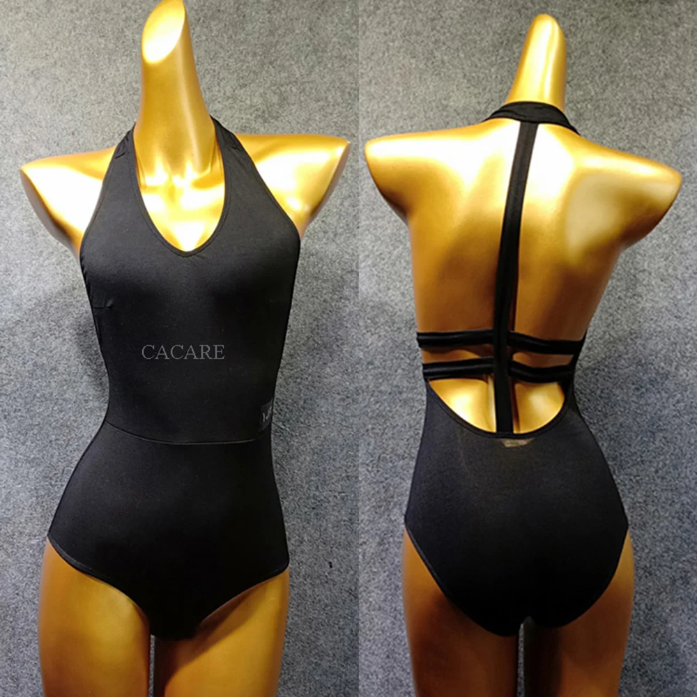 Dance Tops Leotard Bodysuit for Latin Ballroom Dance Competition Dresses Waltz Modern Samba Flamenco Wear Costume Body D0766