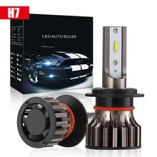 

Y6 H7 H1 LED 12000LM / Pair 52W H4 9003 HB2 9005 HB3 9006 HB4 Led Headlights Bulbs 6500K Cold White Car Headlight Auto Lamp