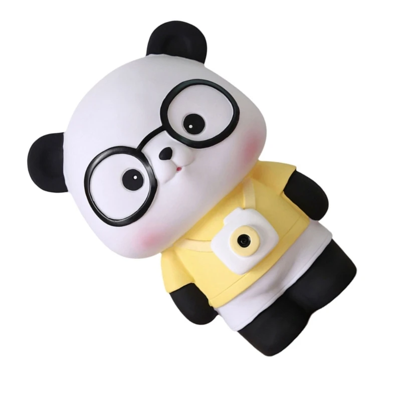 Antidrops Money Storage Case Automatic Coin Collection Box Panda Coin Saving Jar 2