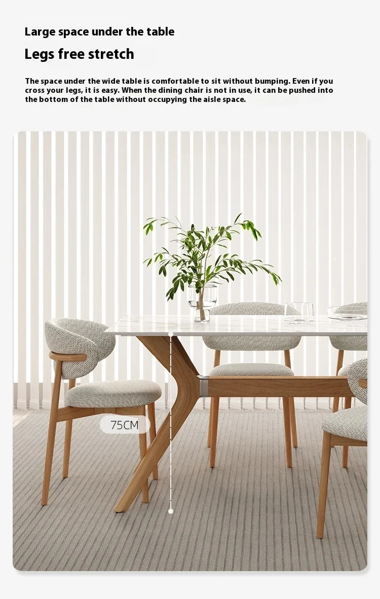Nordic Mobile Dining Room Sets Armchair Foldable Design Chair Dining Table Set Modern Tavolo E Sedie Pranzo Home Furniture DW