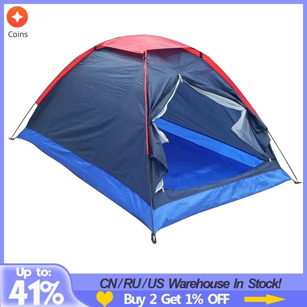 teugels reservoir briefpapier Camping Tent 2 Person Portable | Camping Tent Travel 2 3price | Double  Travel Tent - Tents - Aliexpress