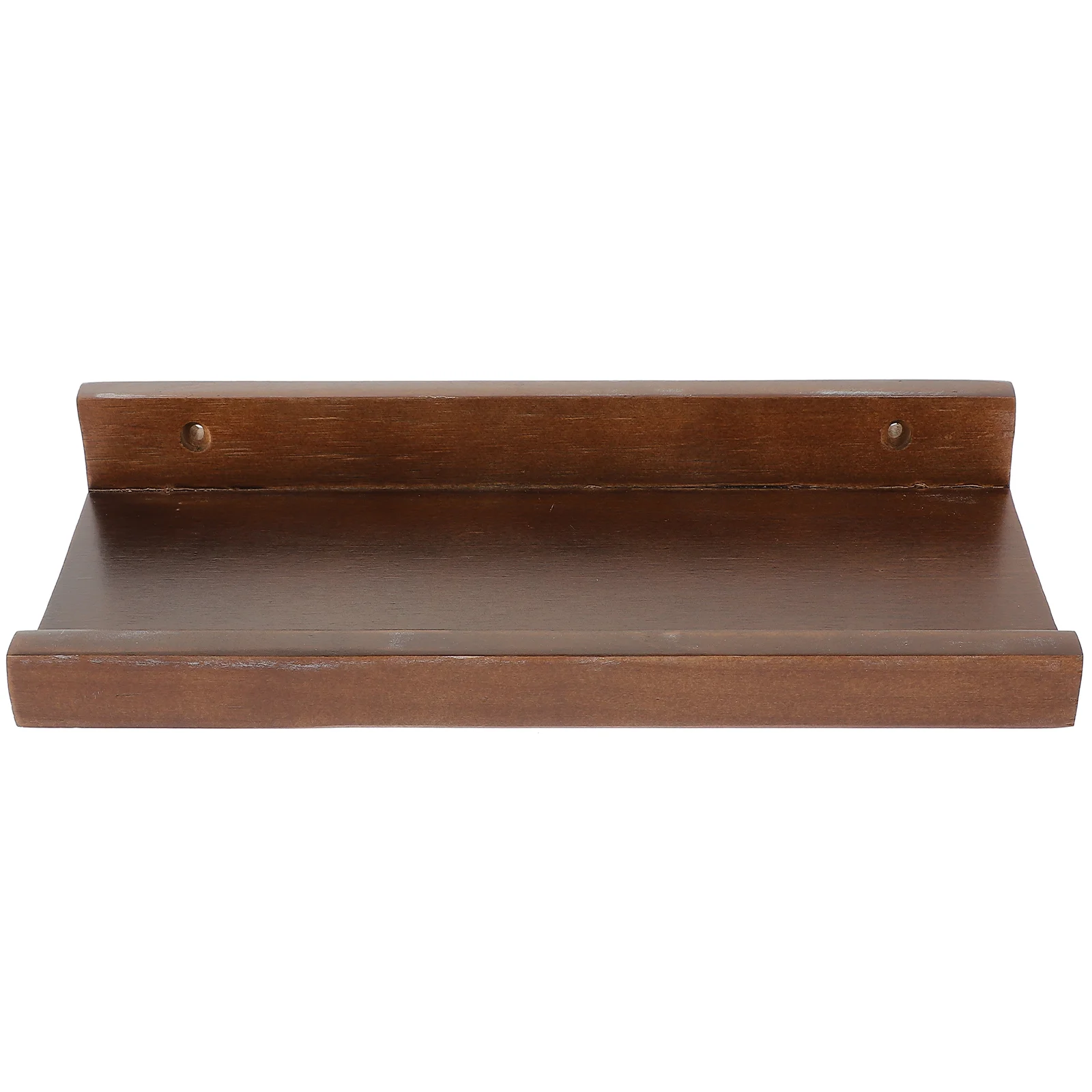 

Wall-mounted Storage Stand Durable Shelf Bracket Wooden Floating Speaker Shelves