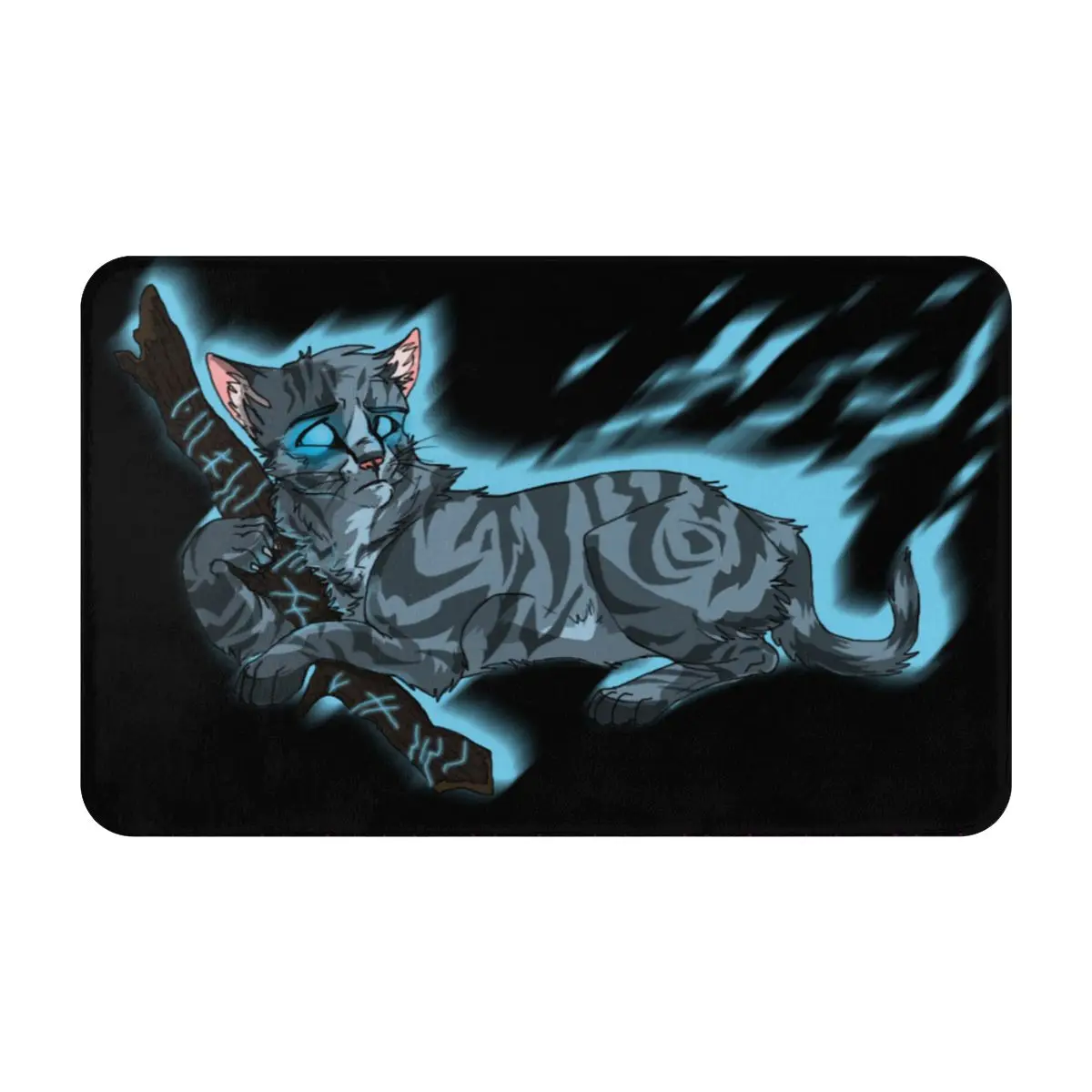 Warriors Jayfeather Cute Printed Carpet Camping Mat Room Kitchen Living Room Floor Mat Tappetino Da Bagno