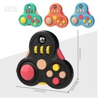 Cool Adults Fidget Pad Toy, Fidget Clicker Controller Desk Cube,Relief Stress ADHD,Sensory Gifts for Kids Teens Boys,Christmas 2