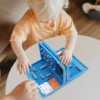 Sea Battle Game New Year Gifts Interactive Game Strategy Board Sea Battle Ship Battling Game for Travel Kids Children Adults 2