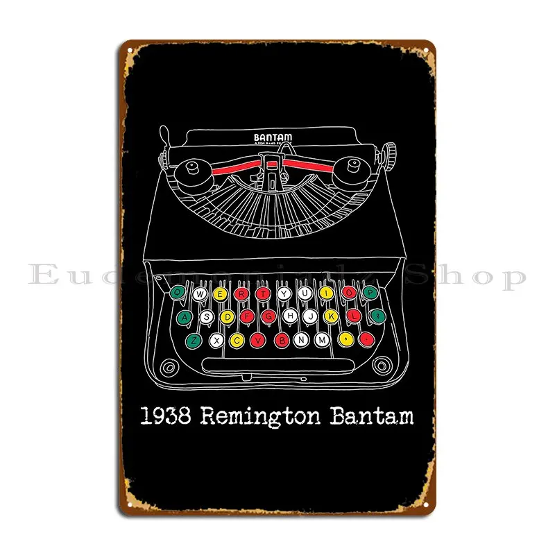 Remington Bantam Targa In Metallo Poster Retro Retro Garage Progettazione Targhe Targa In Latta Poster