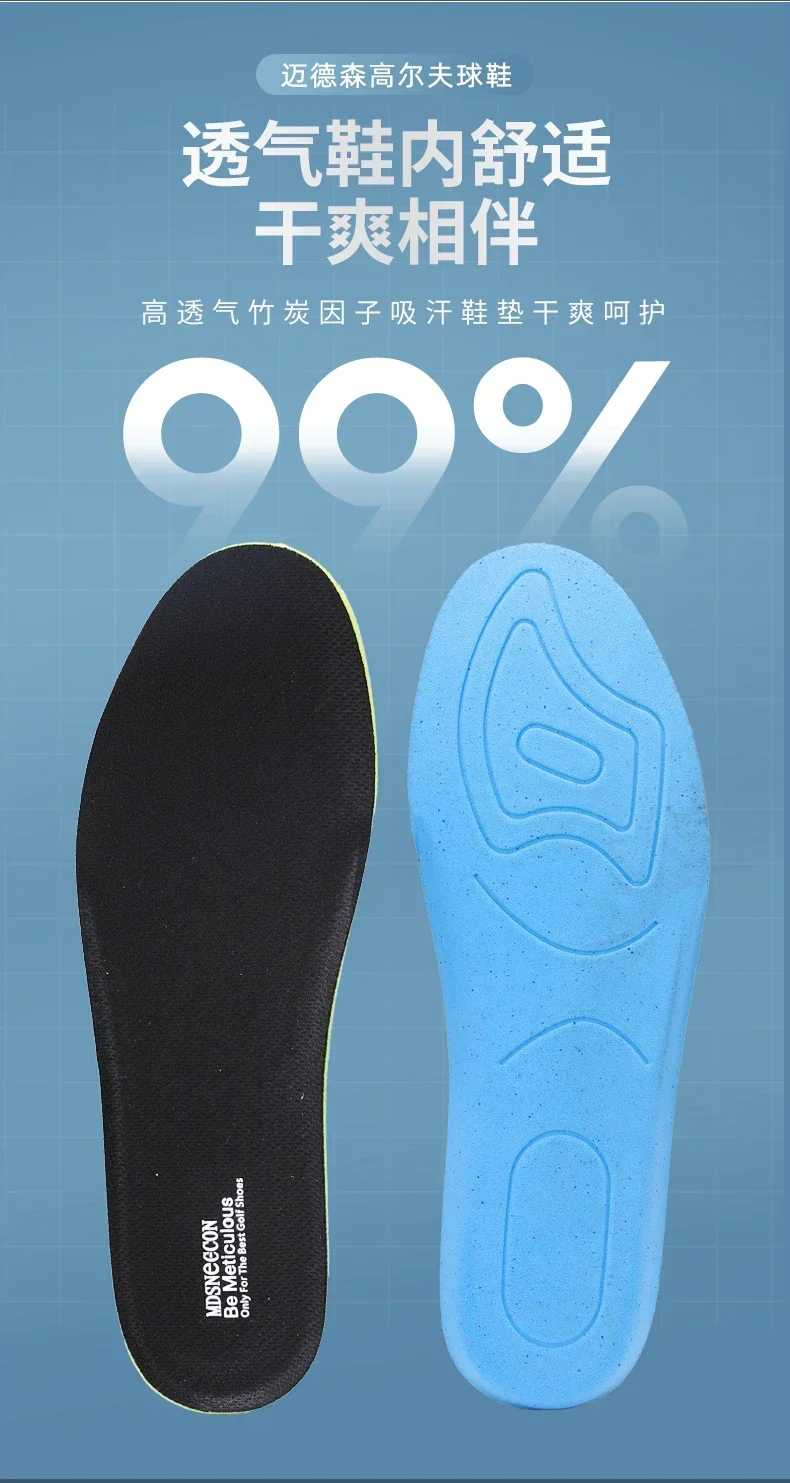 Description Picture 6 of itemProfessional Spikeless Golf Shoes Men Golf Sneakers Women Outdoor Walking Footwears for Golfers
