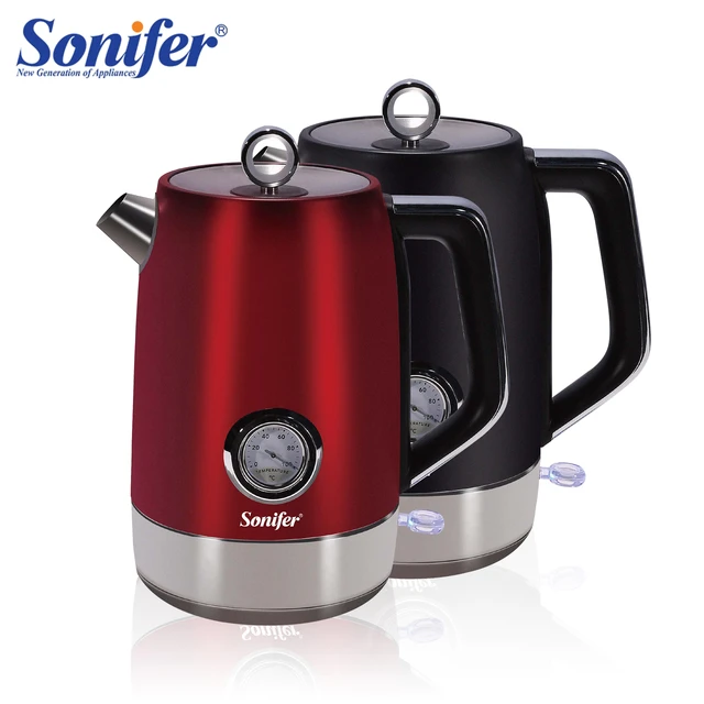 1.8l 304 Stainless Electric Kettle With Water Temperature Control Meter  Household Quick Heating Electric Boiling Tea Pot Coffee - Electric Kettles  - AliExpress