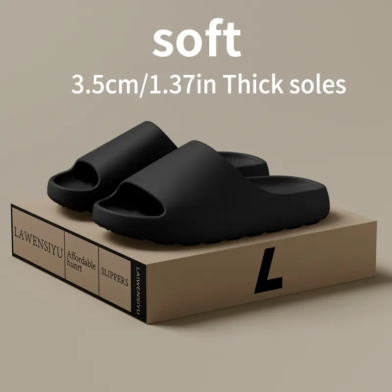 EVA Anti-Slip Men's Slippers Home Thick Bottom Slippers Comfortable Lightweight Indoor Outdoor House Slippers - Image 7