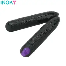  IKOKY Vaginal Massager 10 Frequency Strong Vibration Clitoris Stimulator Dildo Bullet Vibrators Sex Toys For Women USB Charge 