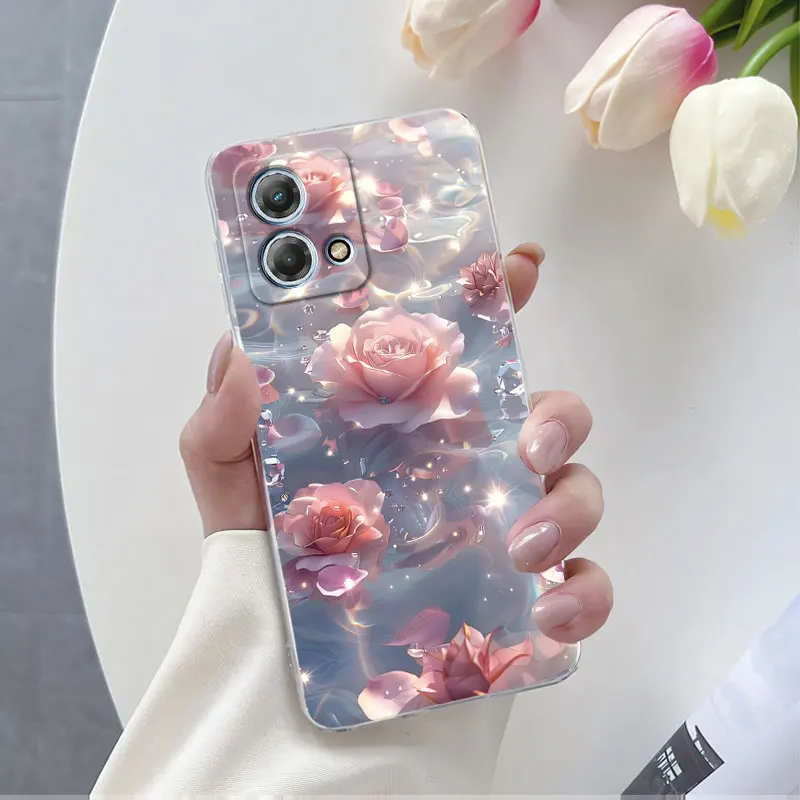 Luxury Clear Silicone Protective Phone Case with Stylus Holder