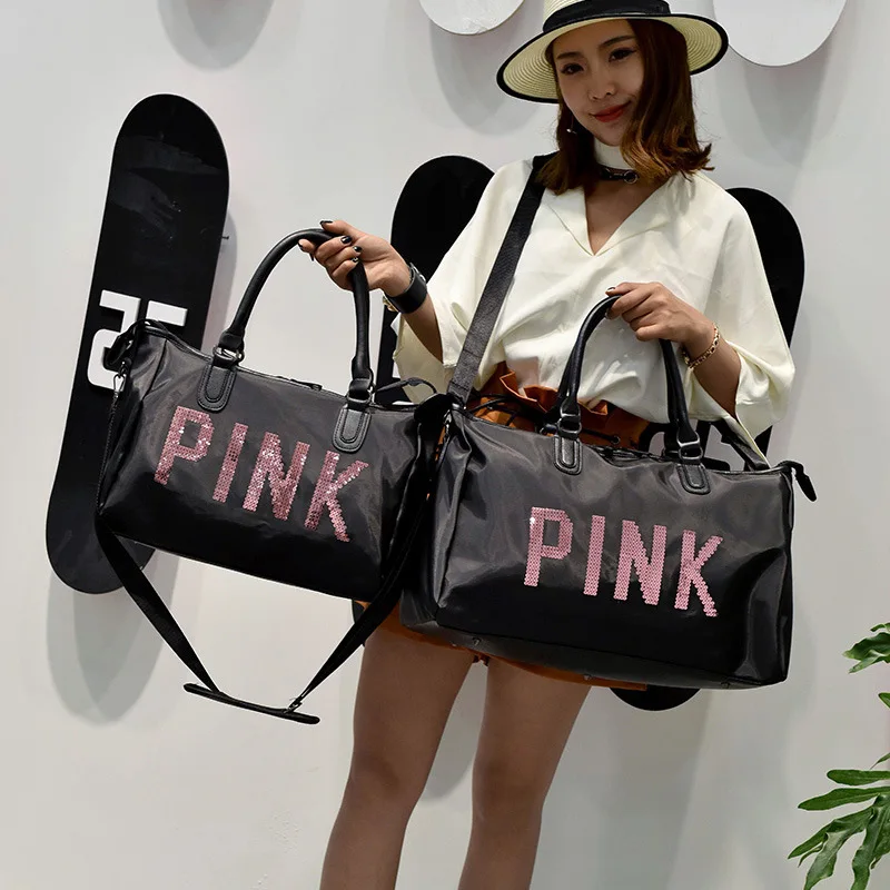 2024 New Fitness Backpack Large Capacity Travel Women Travel Bags Sports Portable One Shoulder Women's Luggage Bag