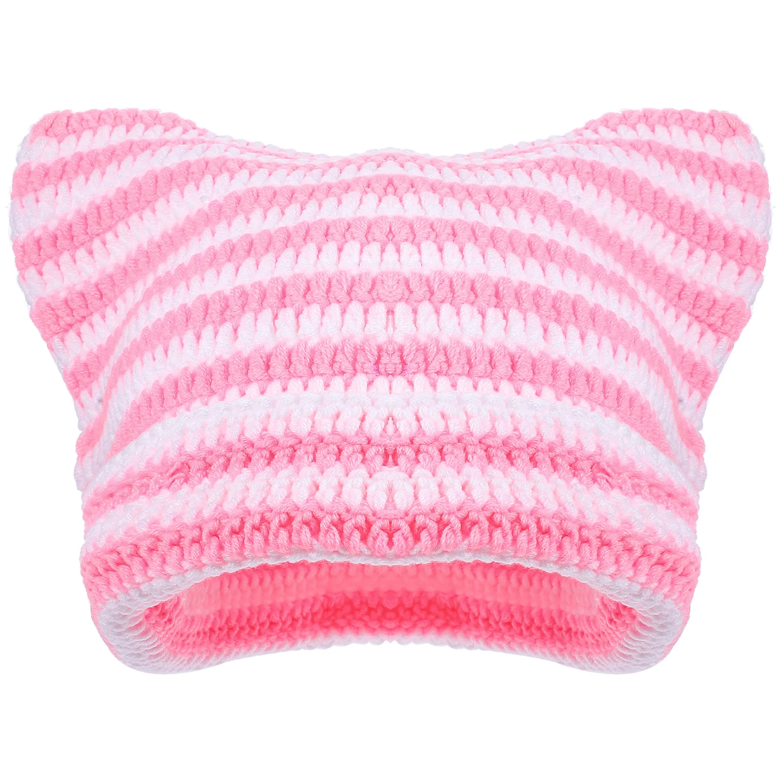 

Knit Hat Cute Cat Knitted Cap Warm Hats Thicken Cat Hat Supply