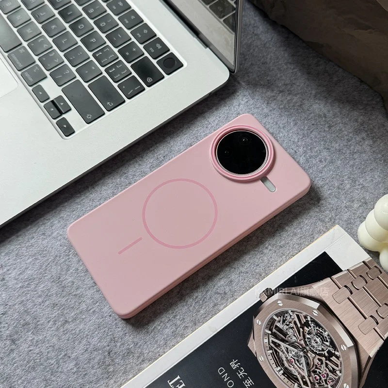Matte Hard PC Slim Back Case Cover with Magnet and Frosted Finish