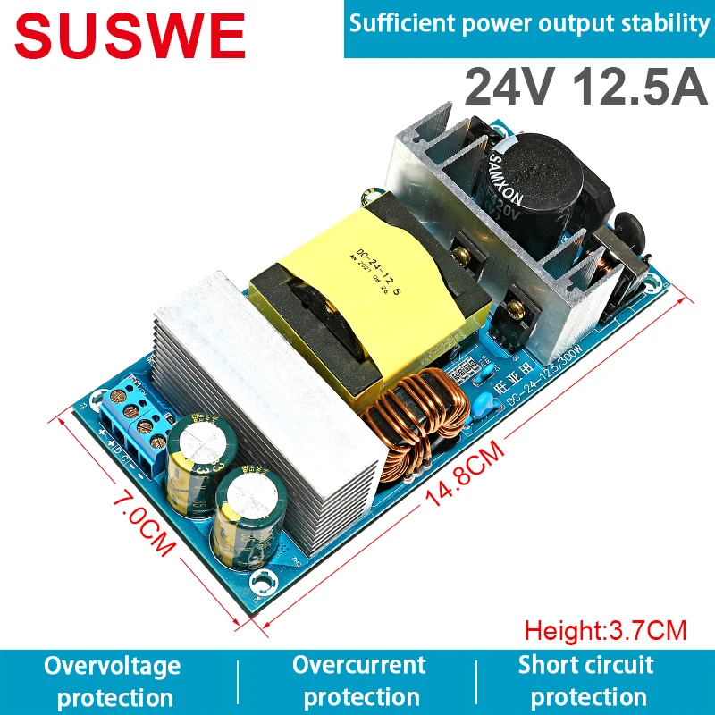 Регулятор напряжения преобразователь модуль питания AC DC 12V 24V 36V 48V to 220V регулятор
