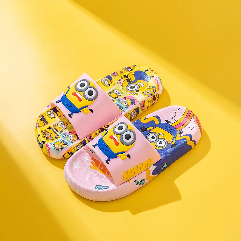 Despicable Me minions minion Sandals Dave Slippers Sandals Kawaii