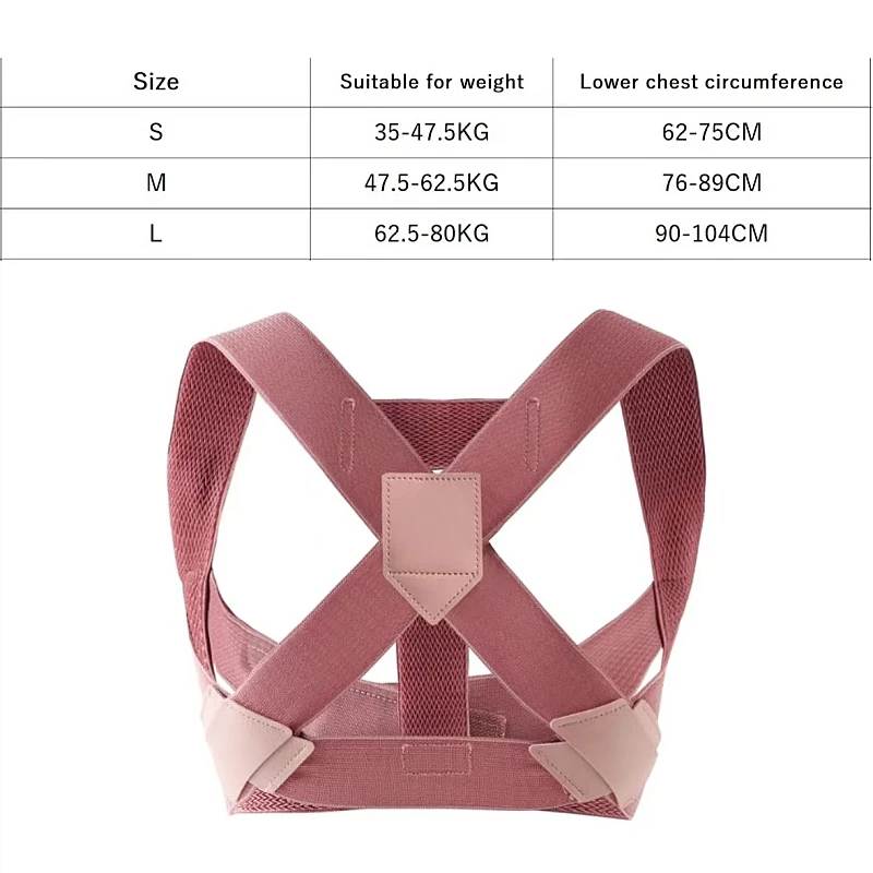 1Pcs Posture Corrector for Men & Women-Back Posture Brace, Support Straightener for Spine, Back, Neck, Clavicle and Shoulder back posture corrector