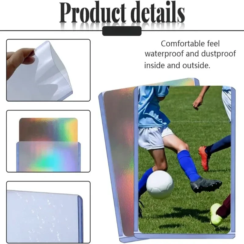 3"x4" Hard Plastic Card Sleeves Waterproof Collector Card Holder Protectors cover Trading Cards Sports Baseball 1-25pcs card holder card protector idol card protector