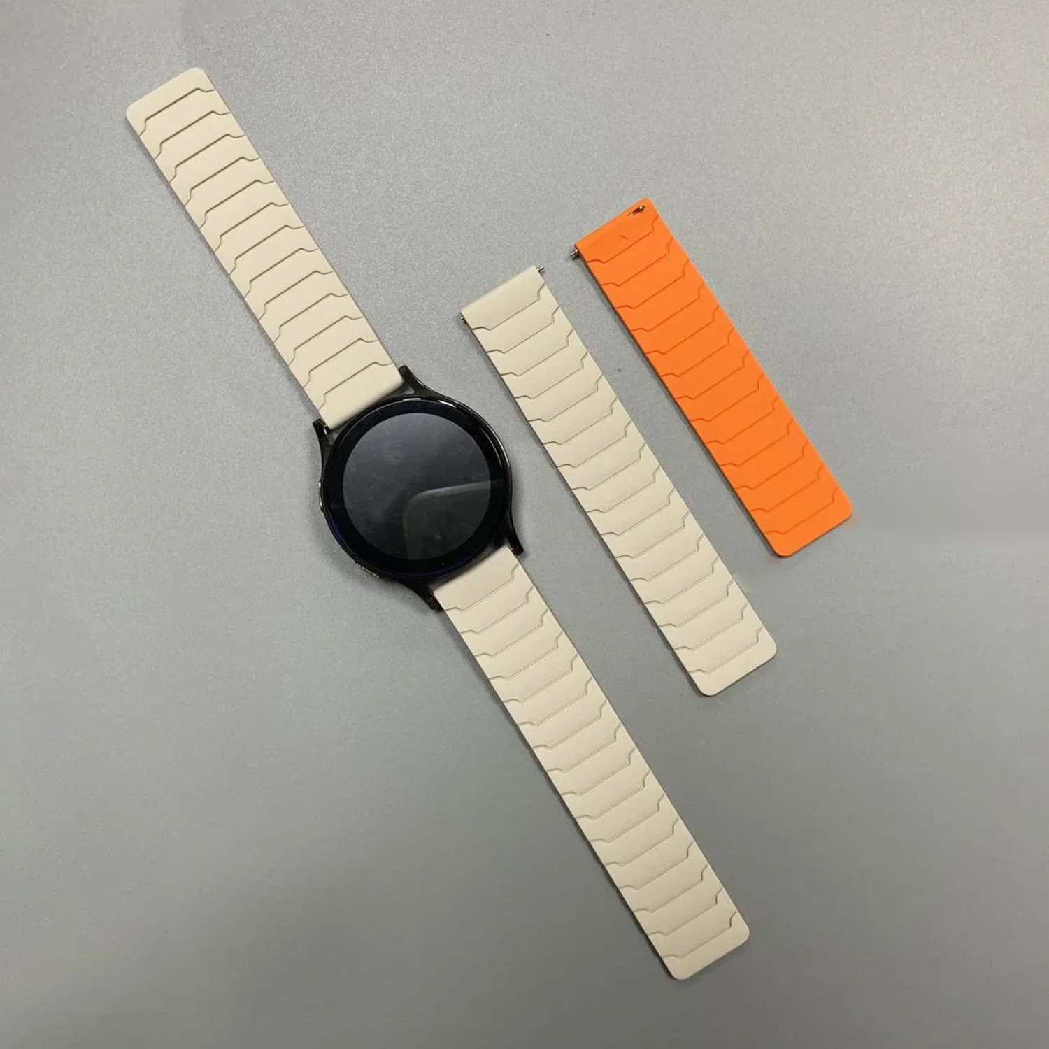 Magnetic Silicone Loop Strap - Soft Sport Band Bracelet