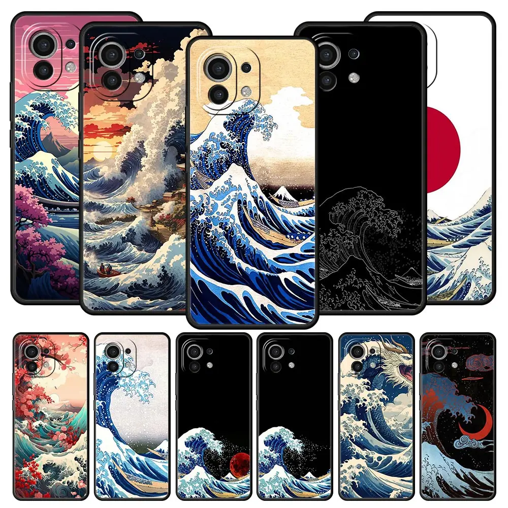 Elegant The Great Wave of Kanagawa Phone Case - Japanese Art-Inspired Design