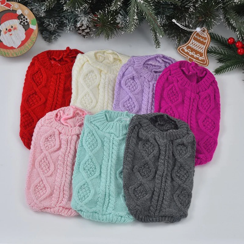 Pet Sweater Dog Cat Winter Puppy Pullover Fashion Warm Vest Pet Clothes dog clothes pet sweater