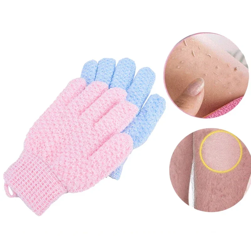 

Sdatter NEW 1PCS Peeling Exfoliating Mitt Glove For Shower Scrub Gloves Sponge SPA Bath Glove