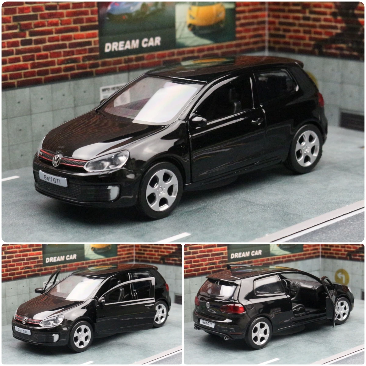 1/36 Volkswagen Golf GTI RMZ City Toy Car Diecast Miniature Model