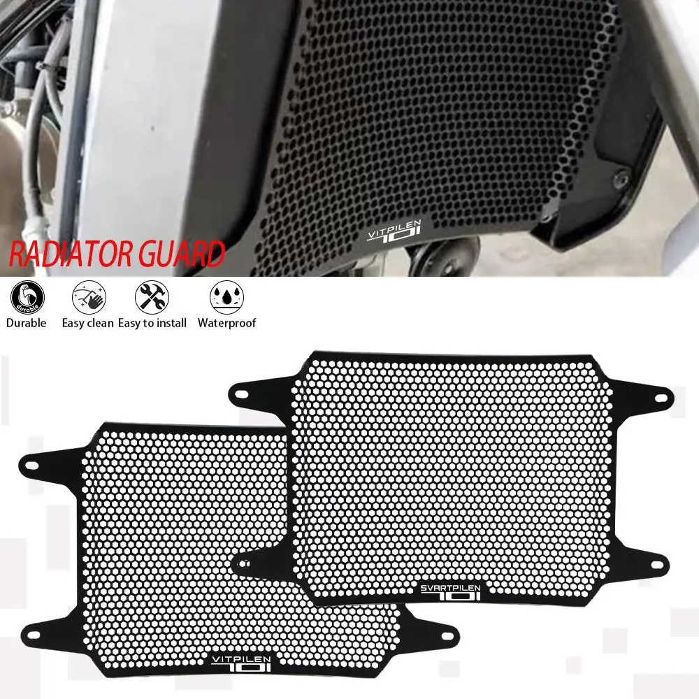 

2022 2023 Vitpilen 701 Radiator Grille Guard Cover Parts Svartpilen701 Motorcycle For Husqvarna Svartpilen 701 2019 2020 2021