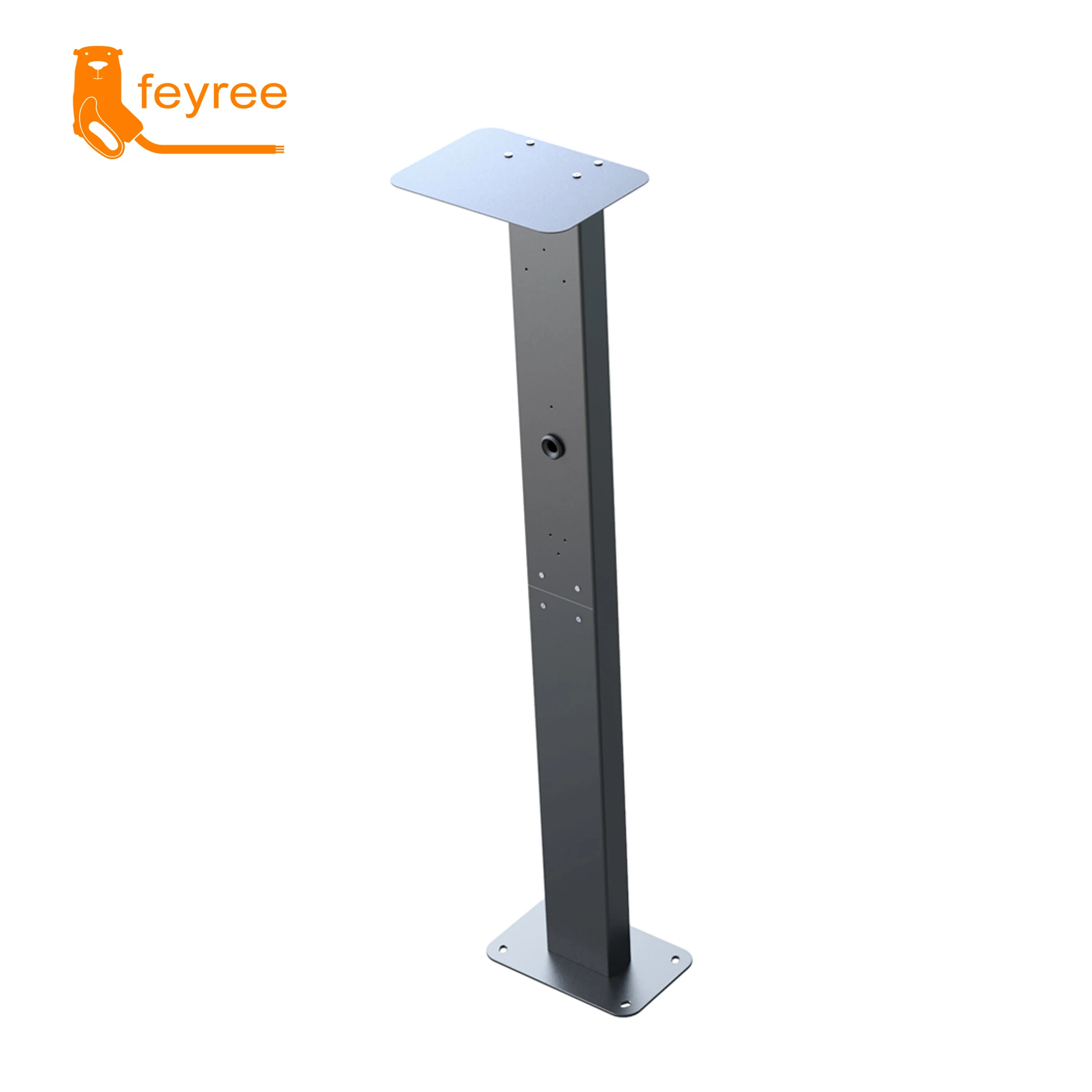 Charging Station Column for Home Garage Parking Lot, Aluminum Electric Vehicle New Energy Charging Gun, Smart Fast Charging for Cars