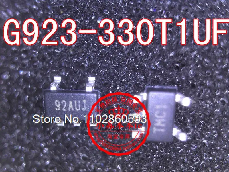 

10PCS/LOT G923-330T1UF G923-330 92AUD SOT23-5