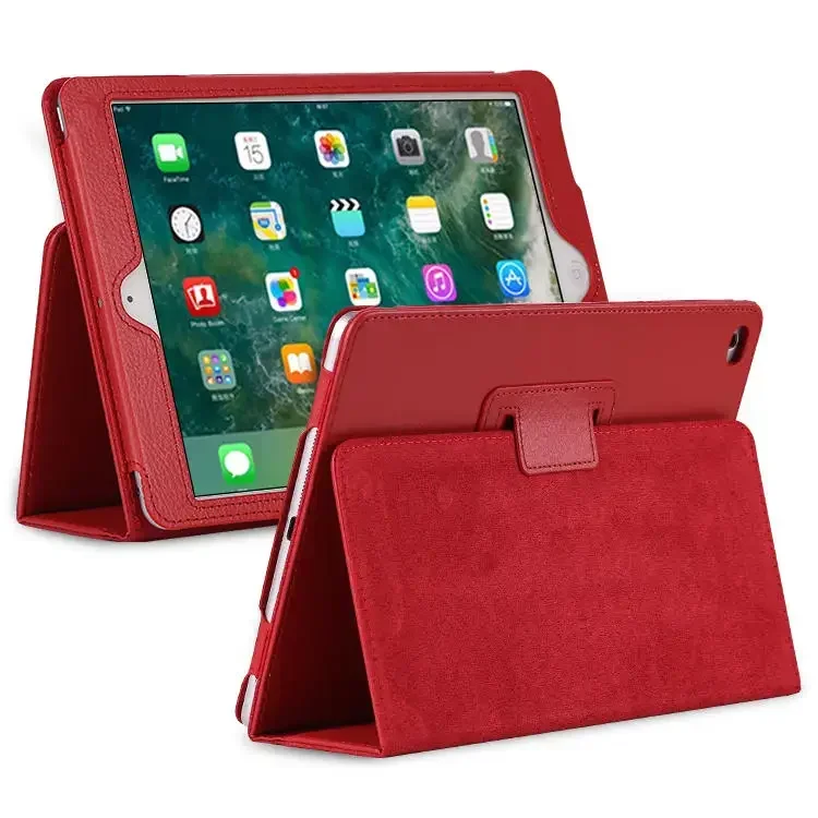 thumbnail image 1 of Funda con tapa para iPad 2, 3, 4, A1395, A1396, A1397, A1416, A1430, A1403, A1458, A1459, A1460, Funda de cuero PU para iPad Mini 4, 1 of 5